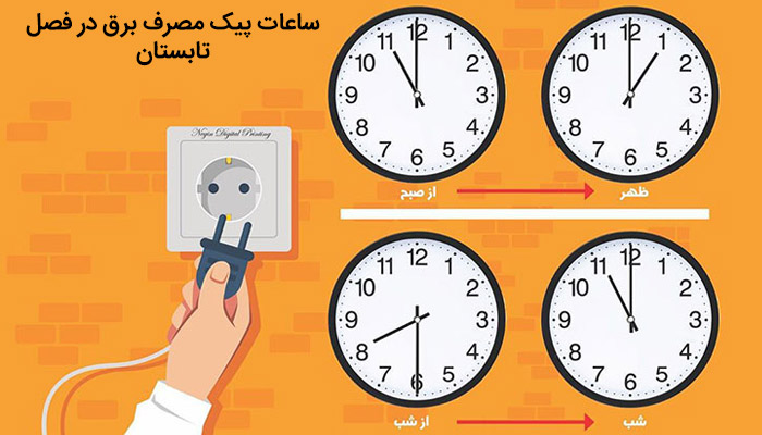 پیک مصرف برق ایران