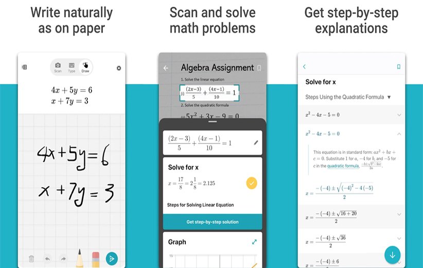 اپلیکیشن Microsoft Math Solver