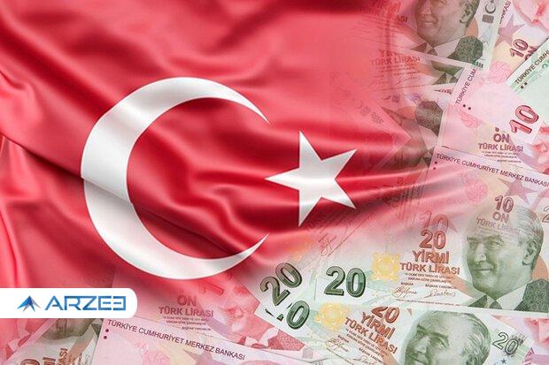 لیر ترکیه بالاترین سطح ۶ ماهه در مقابل دلار آمریکا رسید