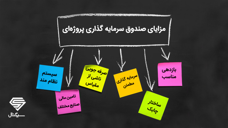 مزایای صندوق پروژه برای سرمایه گذاران