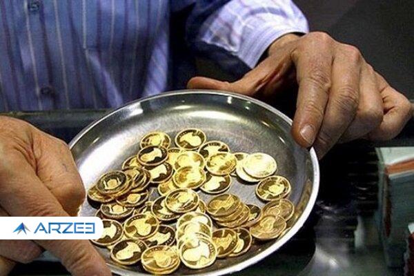 سقوط ۳۵۰ هزاری قیمت سکه