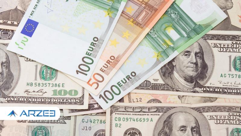 صعود قدرتمند دلار و یورو در بازار و صرافی ملی