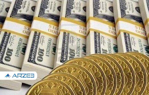 قیمت سکه، طلا و ارز در ۲۲ اسفند/ حباب سکه ۵۶۸ هزار تومان شد