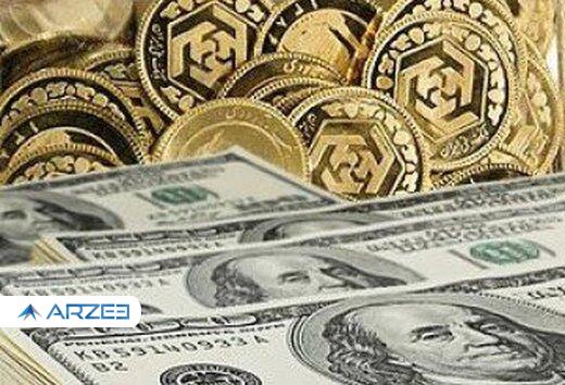 قیمت سکه، طلا، ارز 99.12.25 / نوسان قیمت ها در بازار ارز و طلا