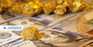 کاهش ارزش دلار قیمت طلا را افزایش داد