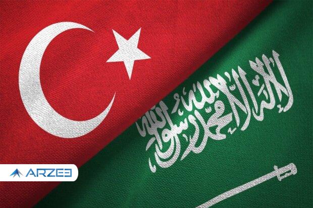کاهش واردات عربستان از ترکیه رکورد زد